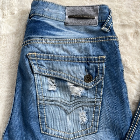 Urban Heritage Men’s Bootcut Jeans - Picture 3 of 10